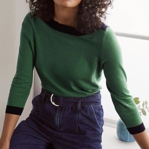 Boden Gloucester Cotton Contrast Color 